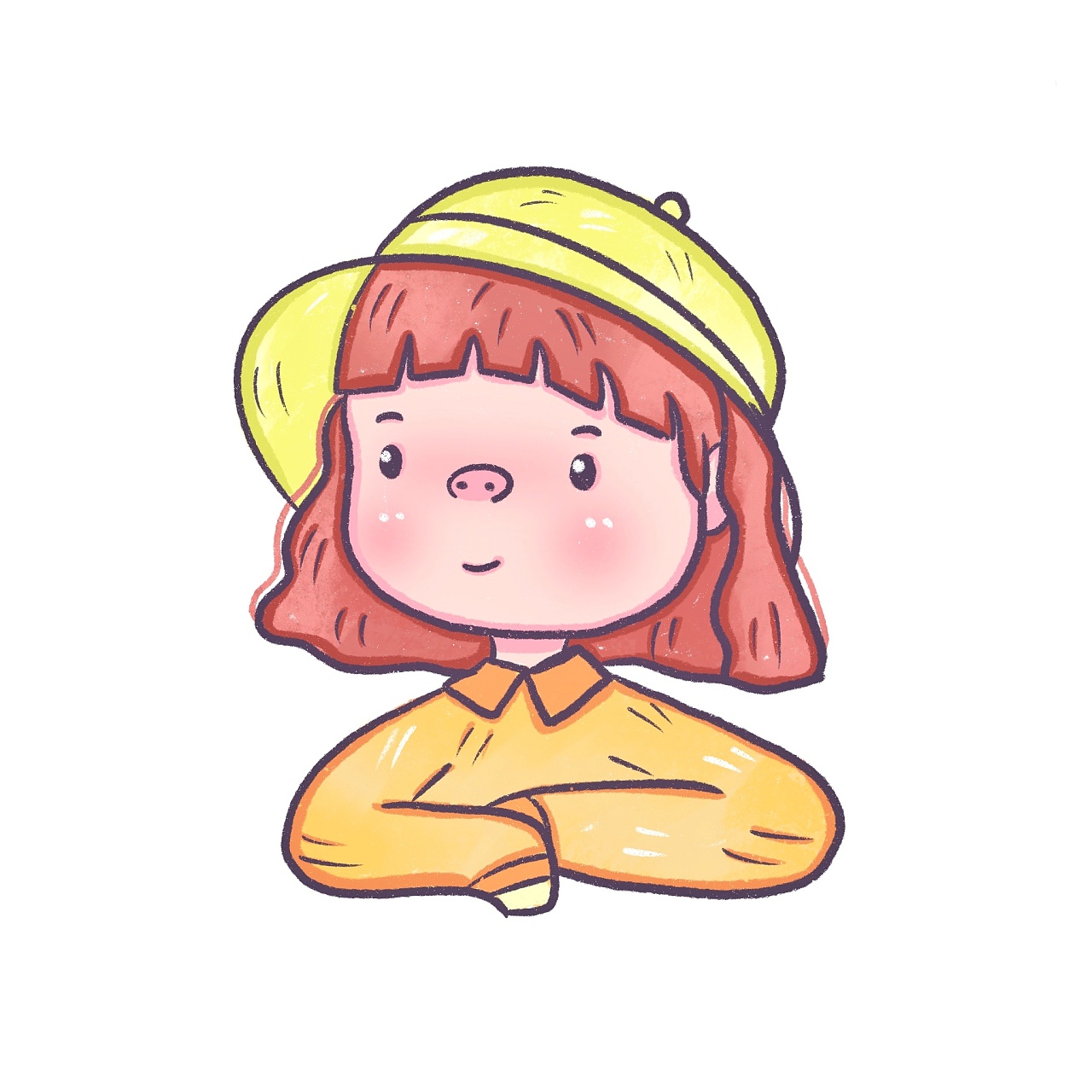 超可爱卡通女生头像_头像卡通可爱女生版_头像卡通可爱女生呆萌