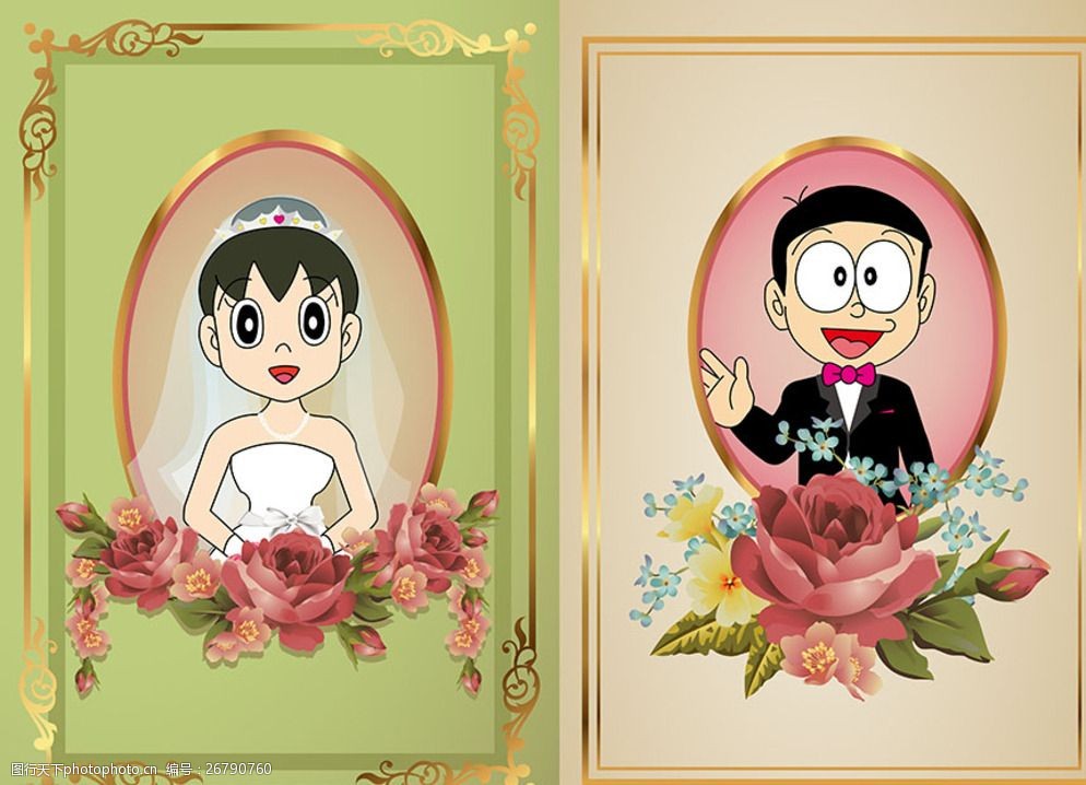 多啦a梦大雄和静香结婚干h_大雄和静香结婚电影_大雄的结婚相薄