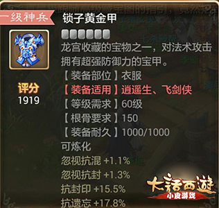 锁子黄金甲的样子_锁子黄金甲的来历_锁子黄金甲