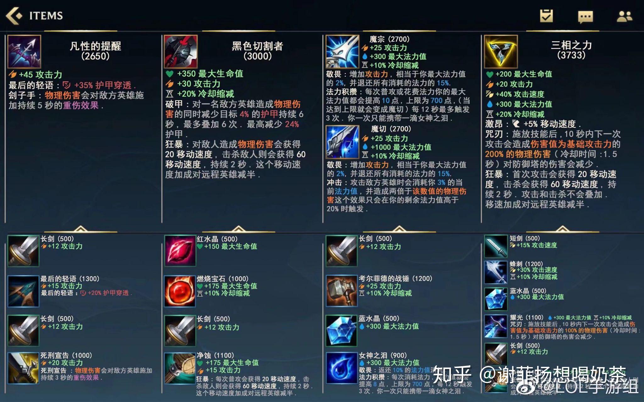 云顶之弈装备详情_云顶之弈装备_lol云顶之奕装备介绍
