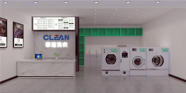 小美女的洗衣店_洗衣服的美女_洗衣店里的女