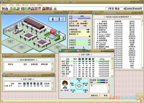 3dm 游戏发展国,打造你的游戏帝国