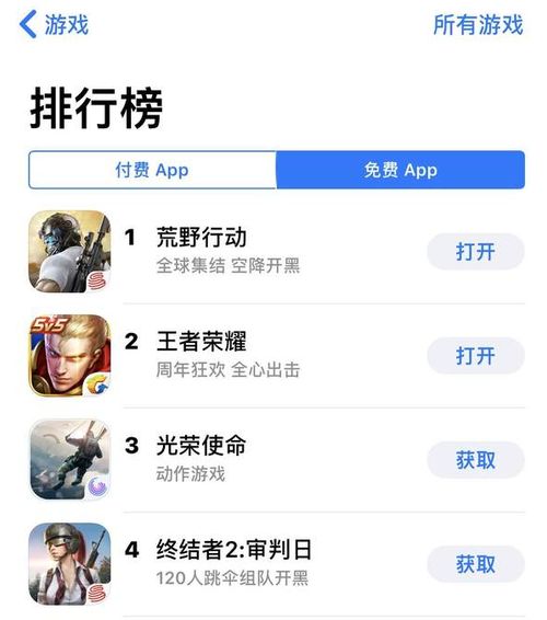 ios大型游戏排行榜,探索热门手游的奇幻世界