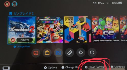 ns怎么退出游戏,Nintendo Switch快速退出游戏指南